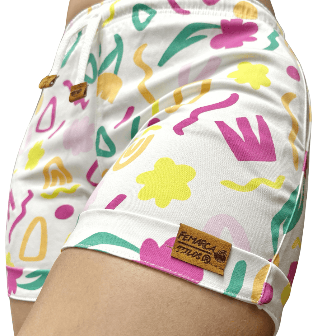 Short para Mujer Floreado Carnaval