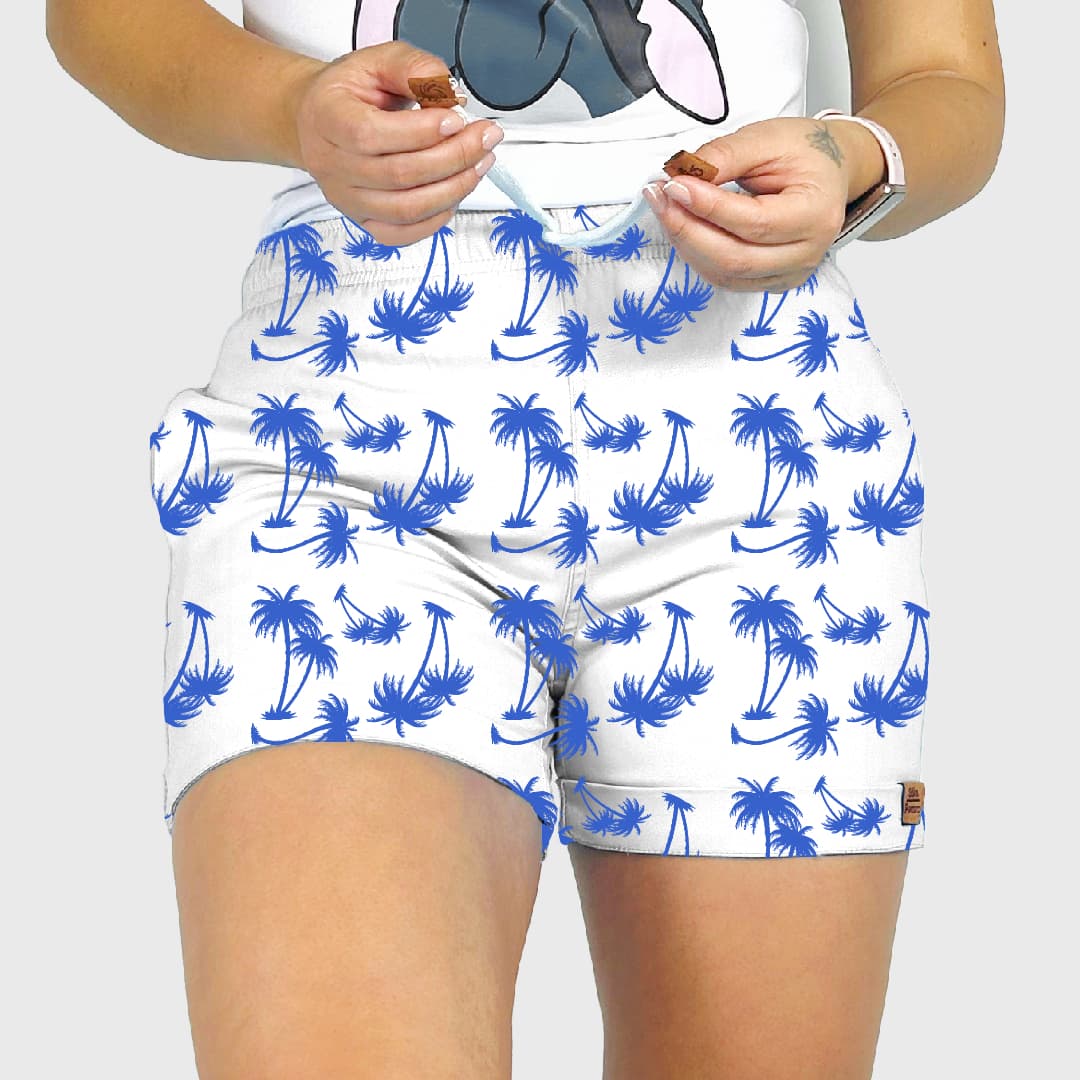 Pantalonetas para Parejas Playera Azul