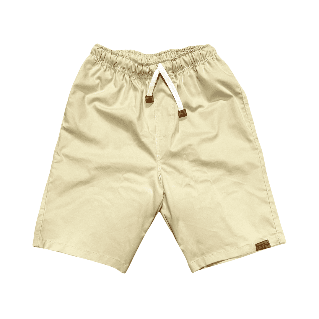 Bermuda Hombre Beige Unicolor