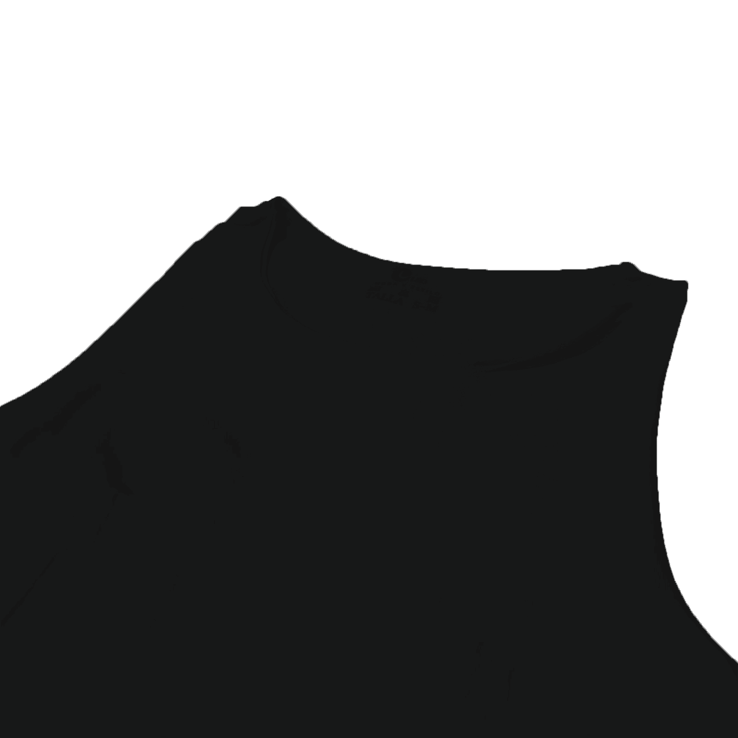 Crop top Mujer Negro Casual