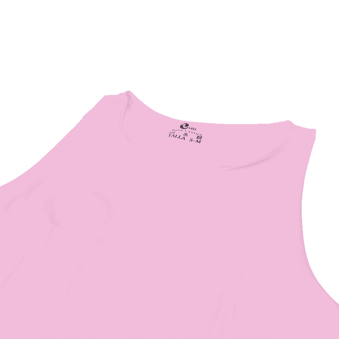 Crop top mujer Rosado casual
