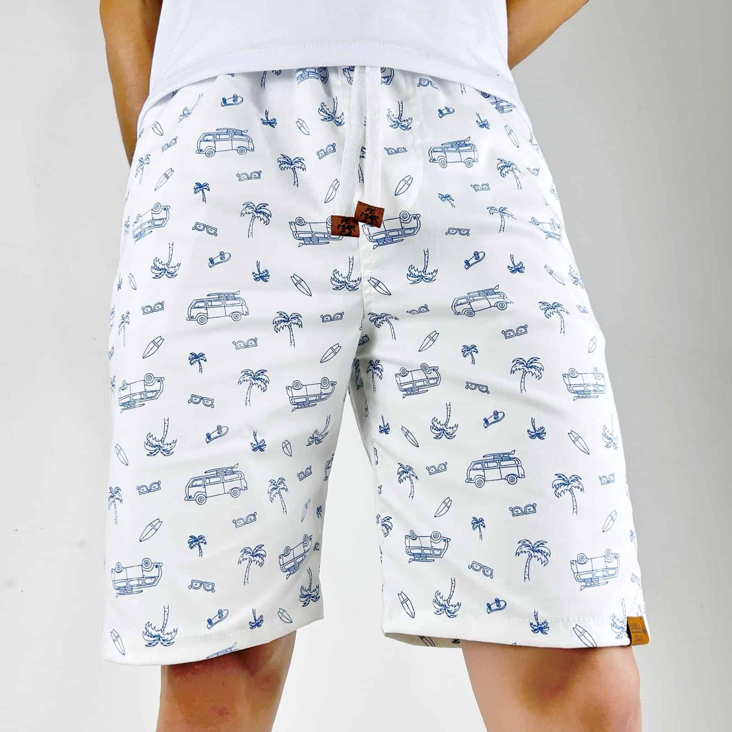 Pantalonetas para Parejas Diseño Playero
