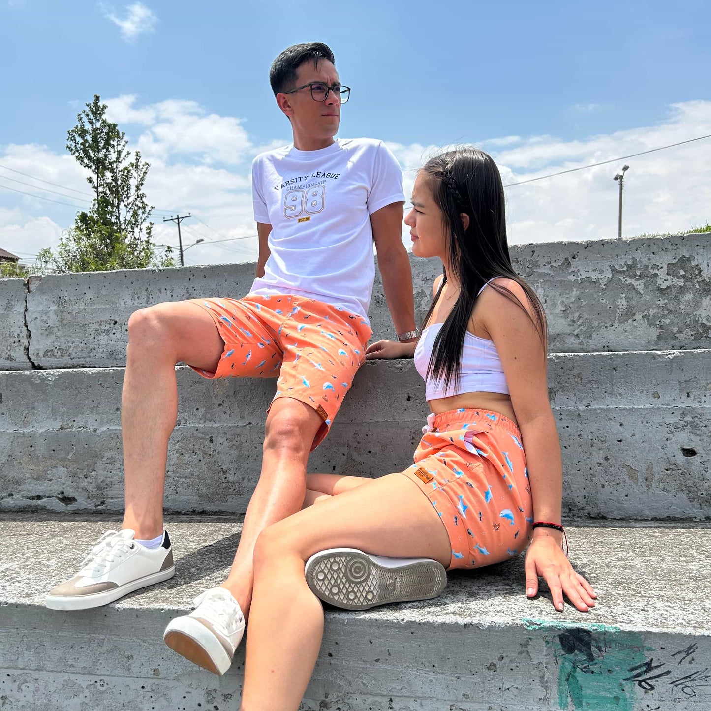 Pantalonetas para Parejas de Tiburones