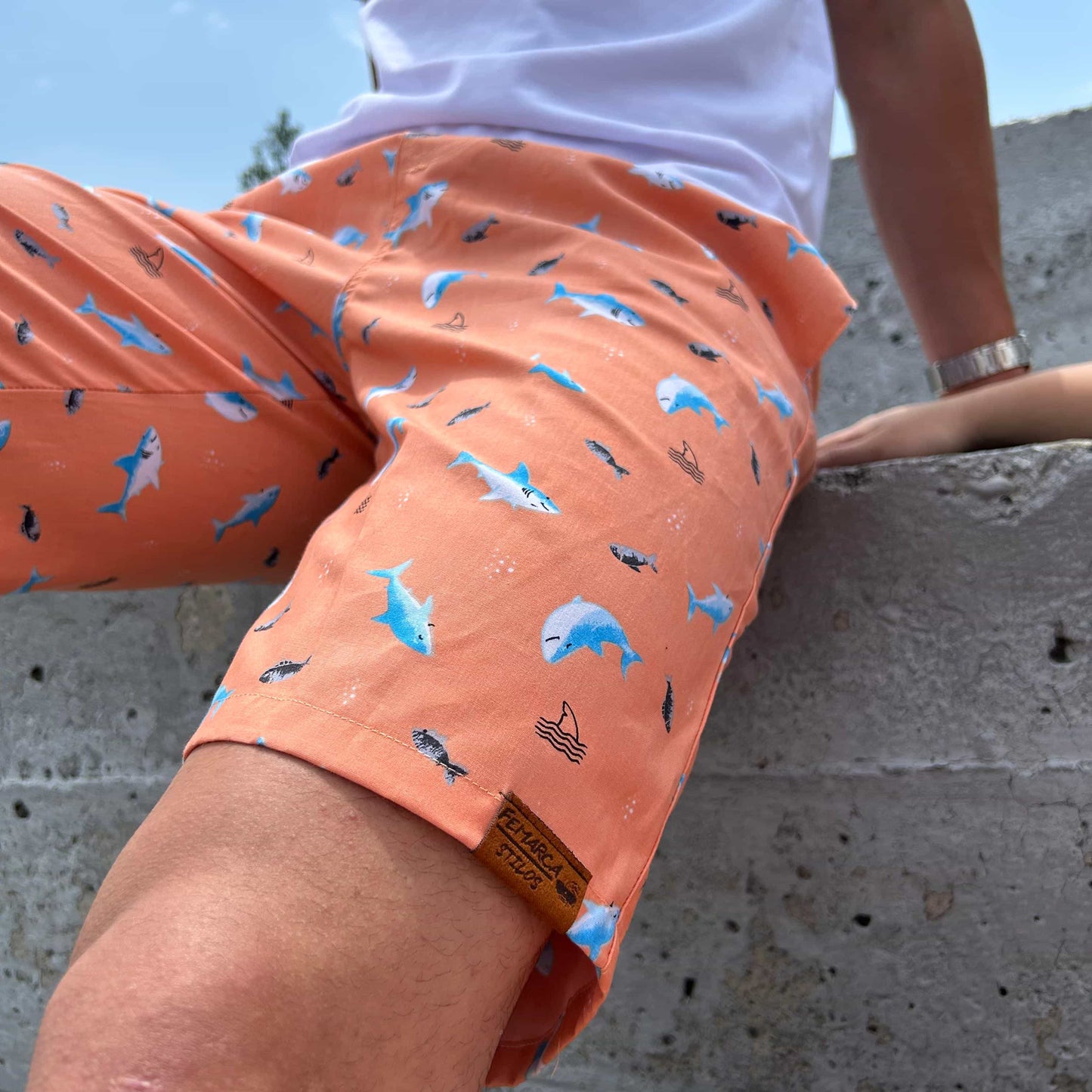 Pantalonetas para Parejas de Tiburones