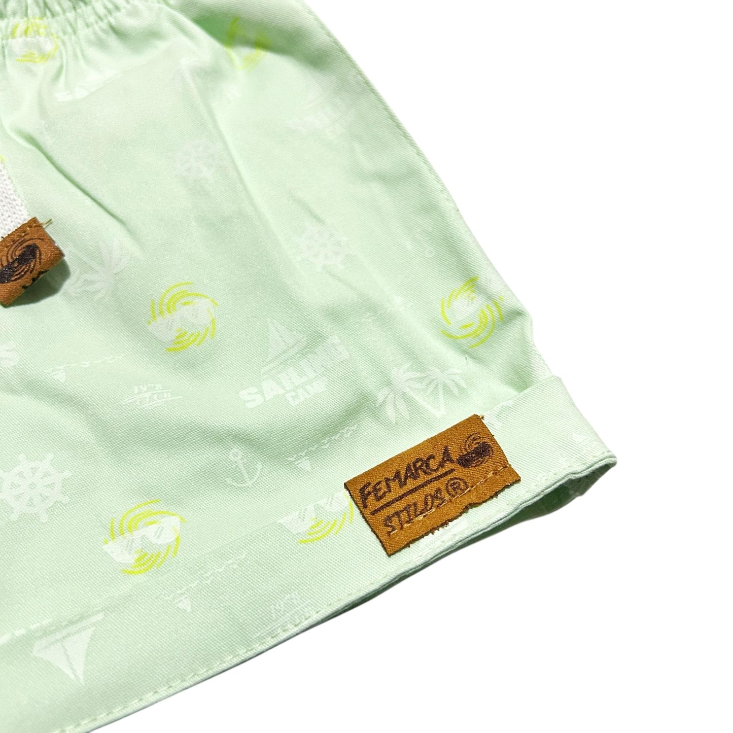 OUT|Short Niña Marinero Fémarca verde