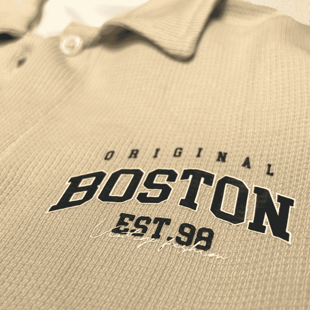 Conjunto niño tela galleta Boston Beige