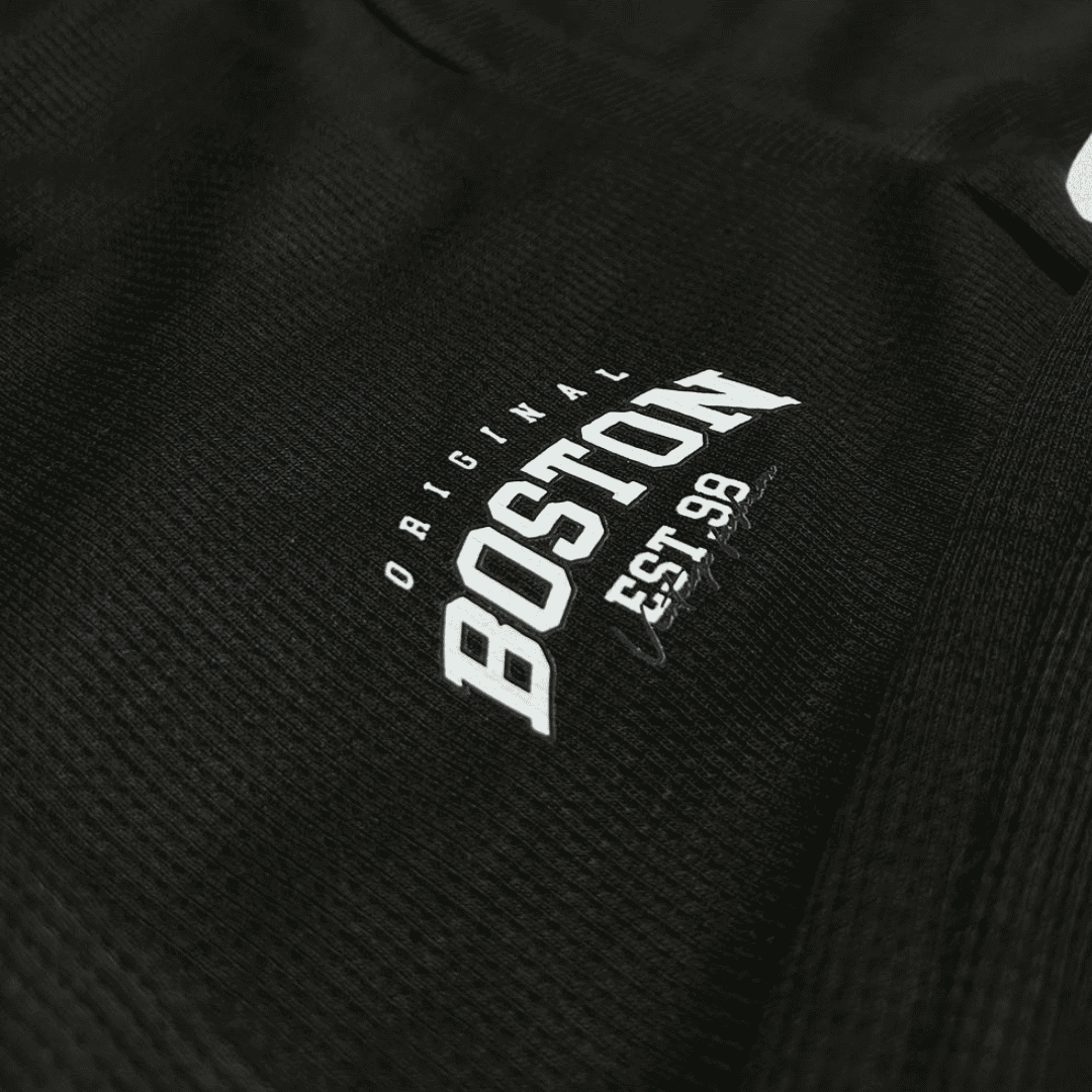 Conjunto niño tela galleta Boston Negro