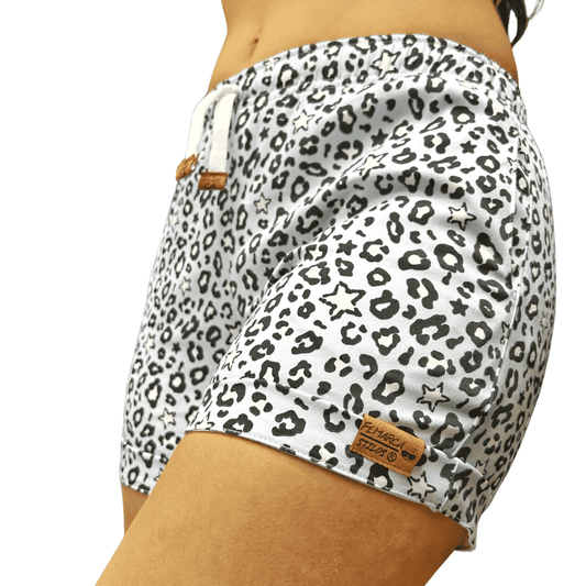 Short para Mujer Leopardo Azul