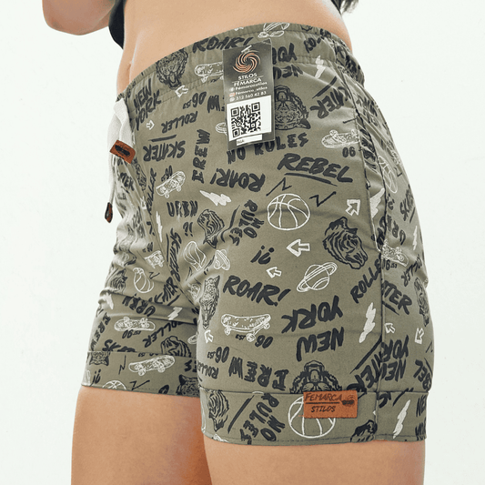 OUT|Short para Mujer Tigers