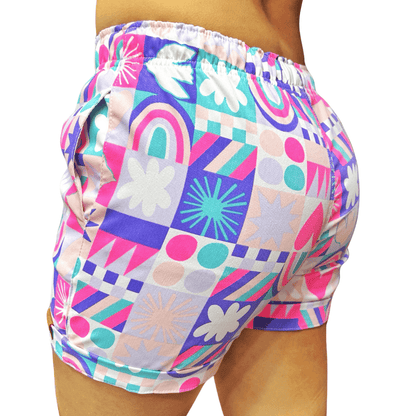 Short para Mujer Figuras Fluorecentes
