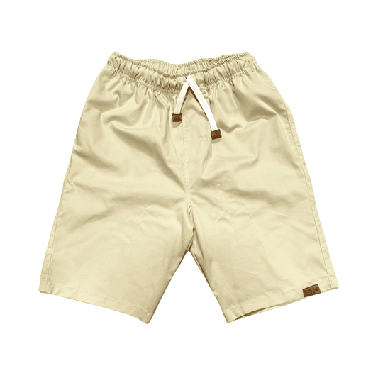 Bermuda Hombre Beige Unicolor
