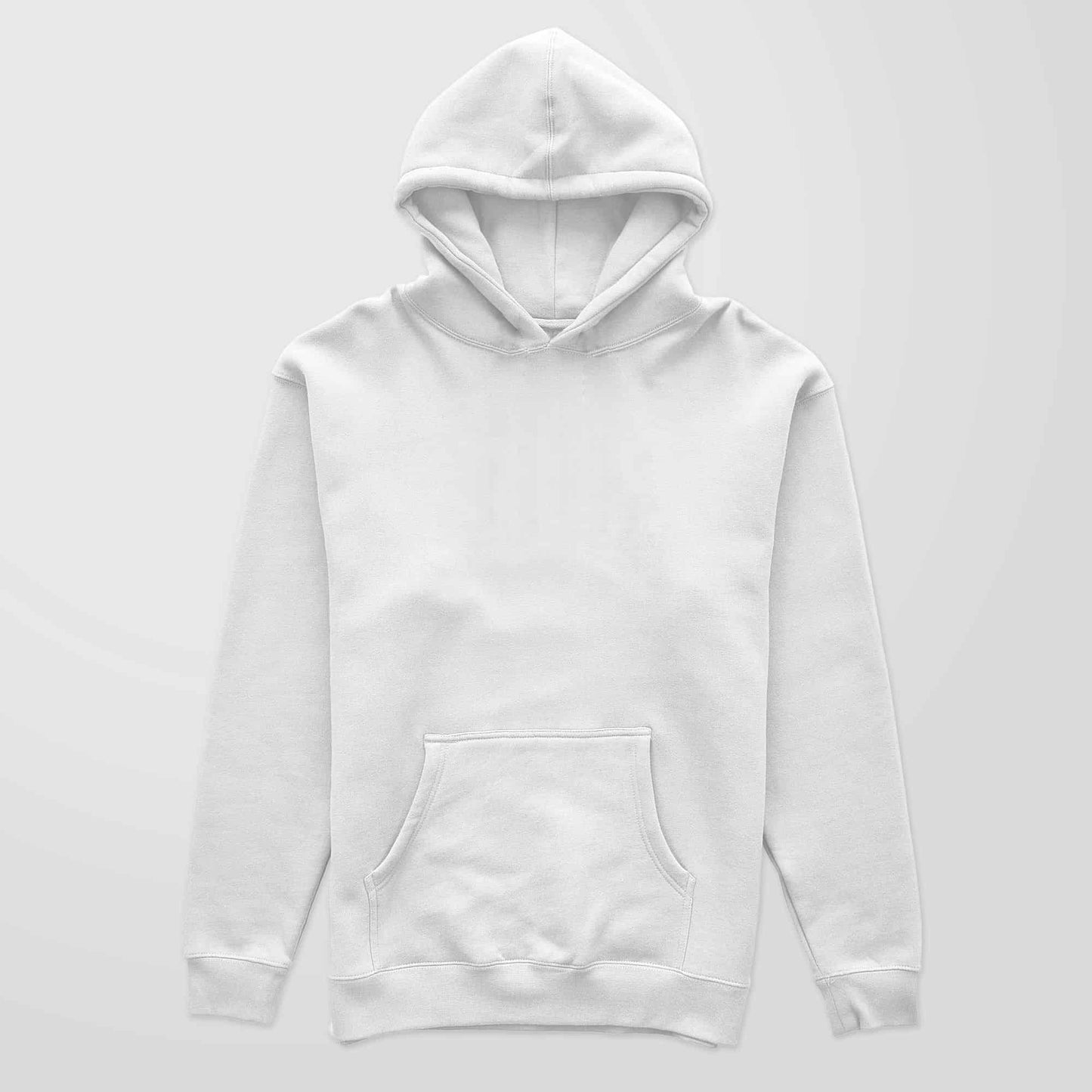 Hoodie Blanco Unicolor