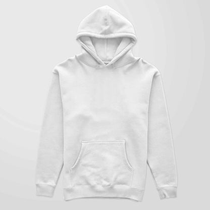 Hoodie Blanco Unicolor