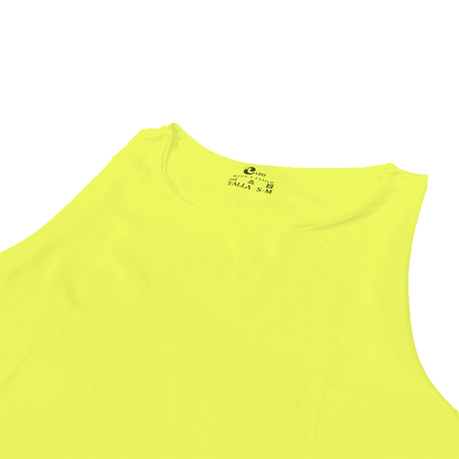 Crop top mujer Amarillo casual
