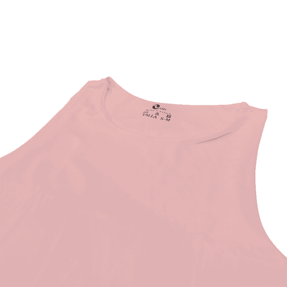 Crop top mujer palo de rosa casual