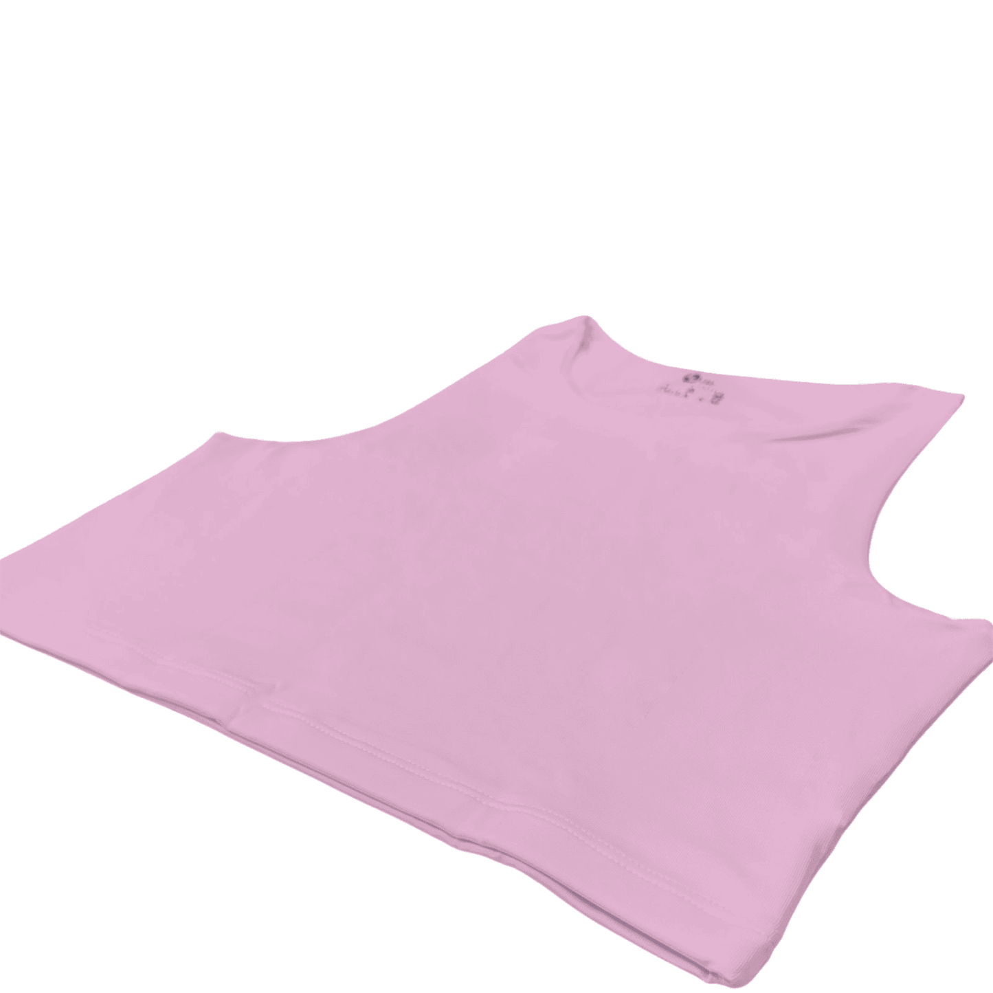 Crop top mujer Rosado casual