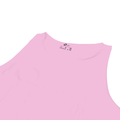 Crop top mujer Rosado casual