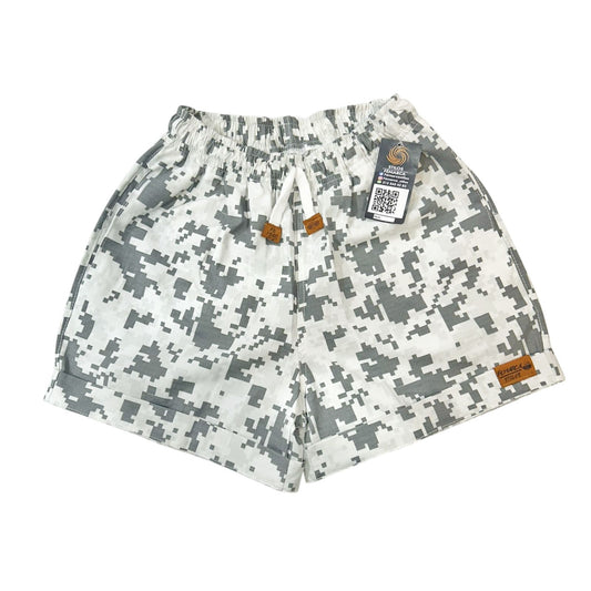 OUT|Short para Mujer Camuflada gris
