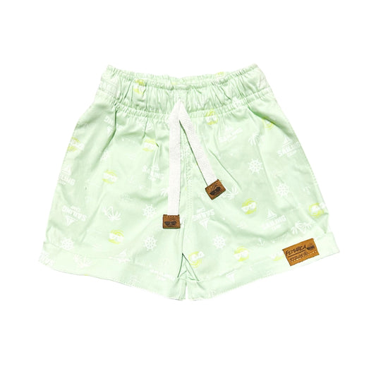 OUT|Short Niña Marinero Fémarca verde