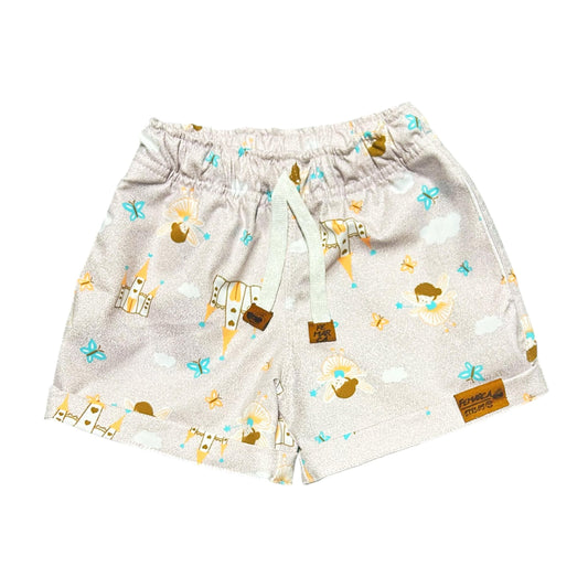 OUT|Short Niña Escarchada con Princesas