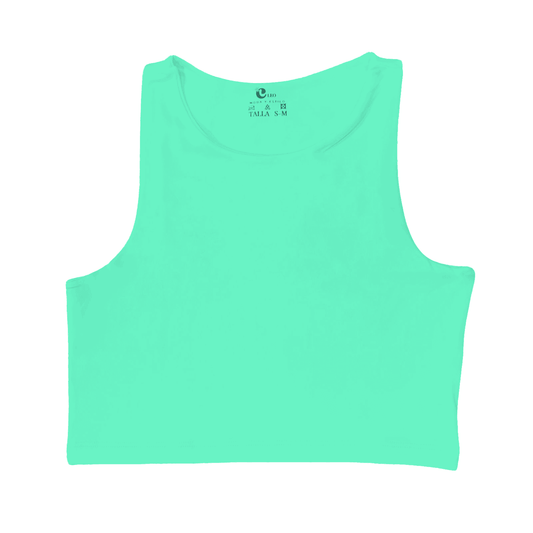 Crop top mujer Aguamarina casual